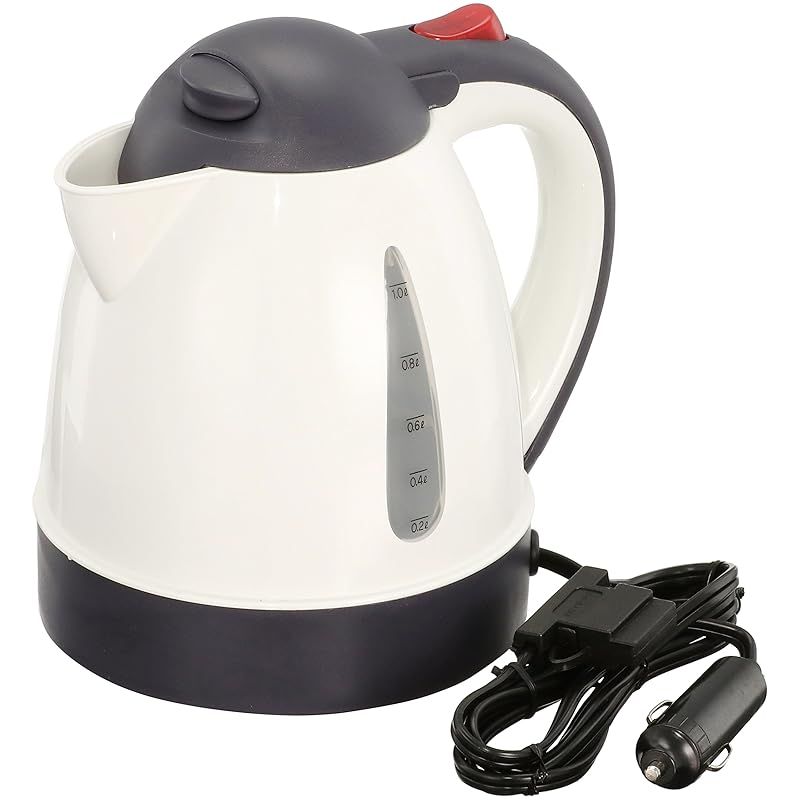 メルテック(meltec) 車用 電気湯沸かし器 あったカーケトル(1L) DC12V オートストップ機能・空焚き防止機能付 Meltec CK-673