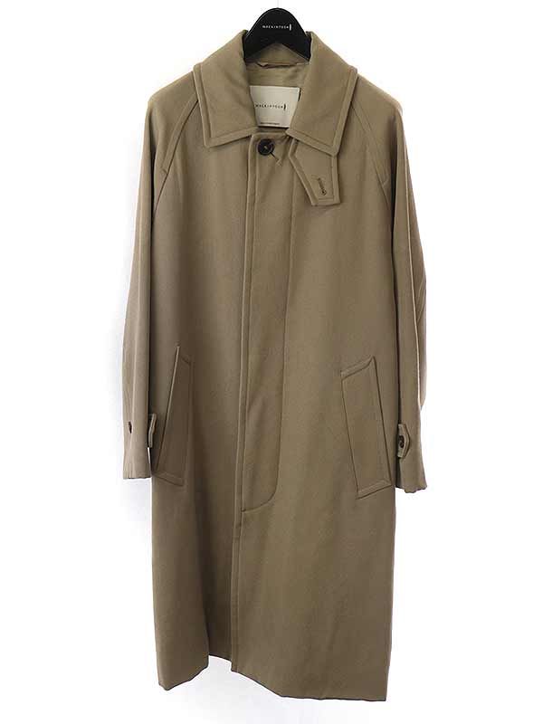 MACKINTOSH ベージュ ウールコート サイズ34 MACKINTOSH マッキントッシュ オーバーサイズウールステンカラー