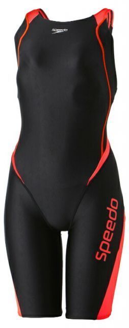 speedo スピード COMFORT LAP KNEE WTメロン O SFW12301 WM | スイムウェア レディースニースキン レッグ丈 4分丈 軽量 カップ付き フィット 体型カバー 水着 水泳 プール ヨガ ラン 運動 スパ フィットネ