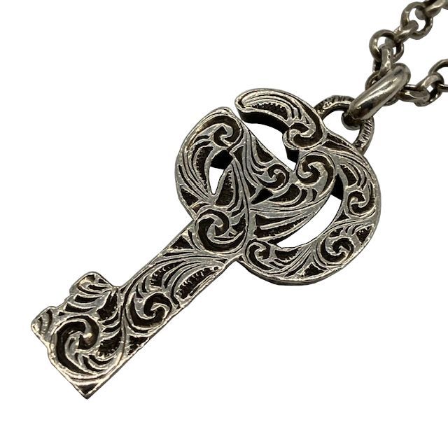 GUCCI グッチ ダブルG キーモチーフ ネックレス 627757
