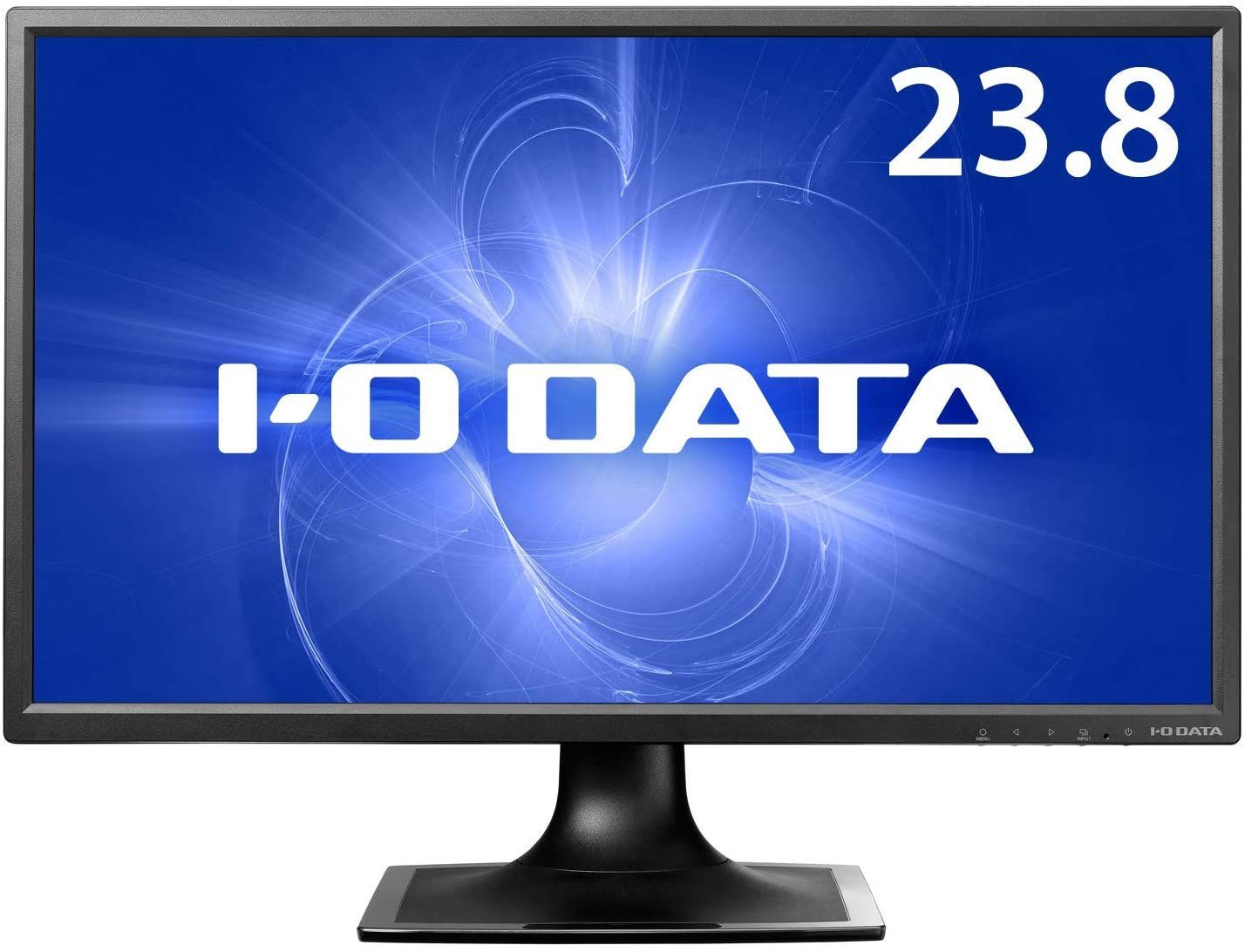 I-O DATA 23.8型液晶ディスプレイ ブラック LCD-MF244EDSB フリッカーレス FHD ブラック スピーカー Switch PS 対応 中古モニター