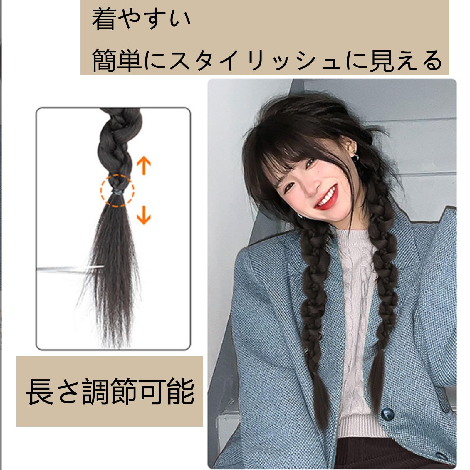 ウィッグ・エクステ mizuki Genshin Impact Yumemizuki Mizuki Wig Cosplay Horsetail