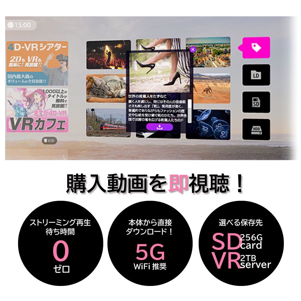 完売】SKYWORTH4D PRO-802 VR Serverセット - メルカリ