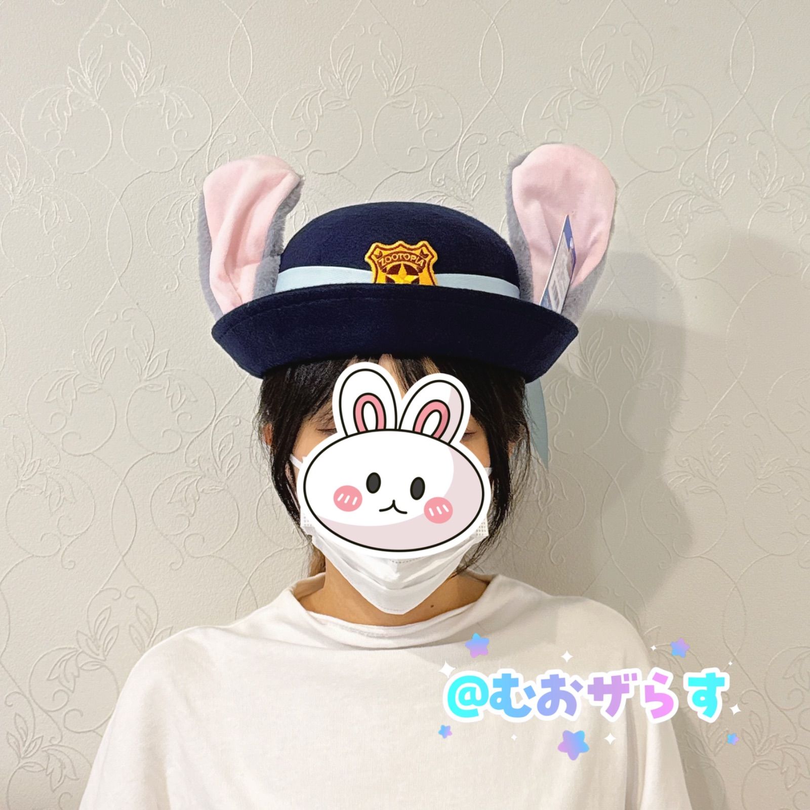 ズートピア ジュディ うさぎ 帽子 ファンキャップ 57cm 警官 Officer