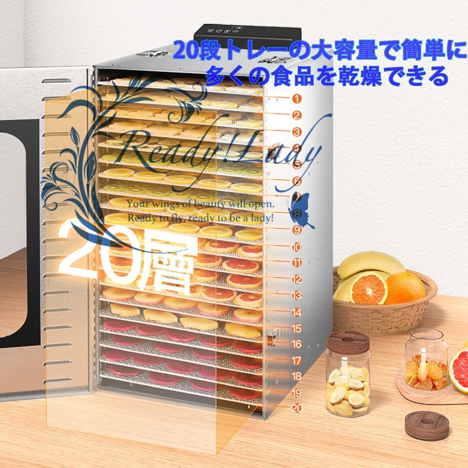 熱風循環ドライフルーツ