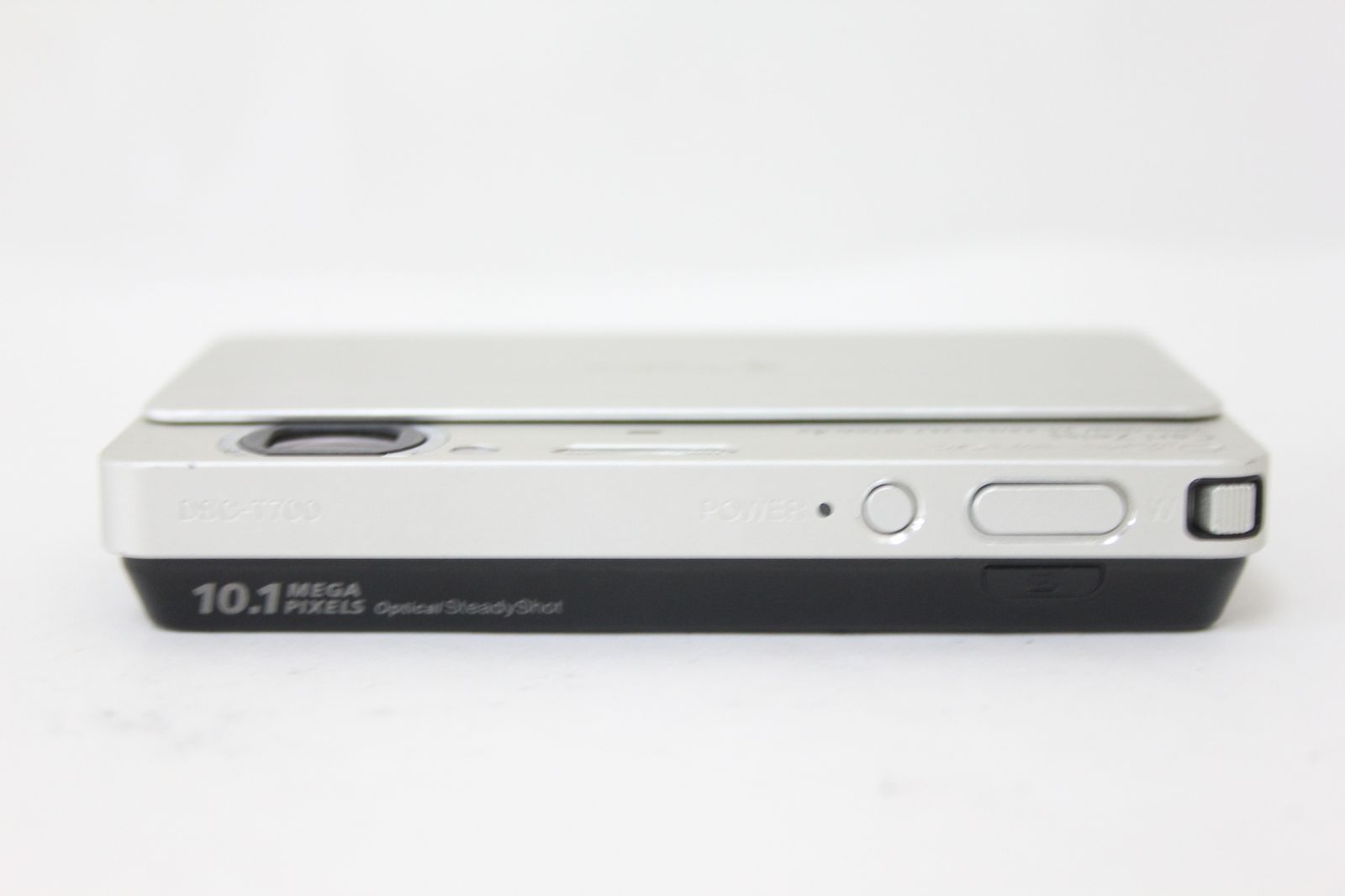 返品保証】 ソニー SONY Cyber-shot DSC-T700 シルバー 4x バッテリー