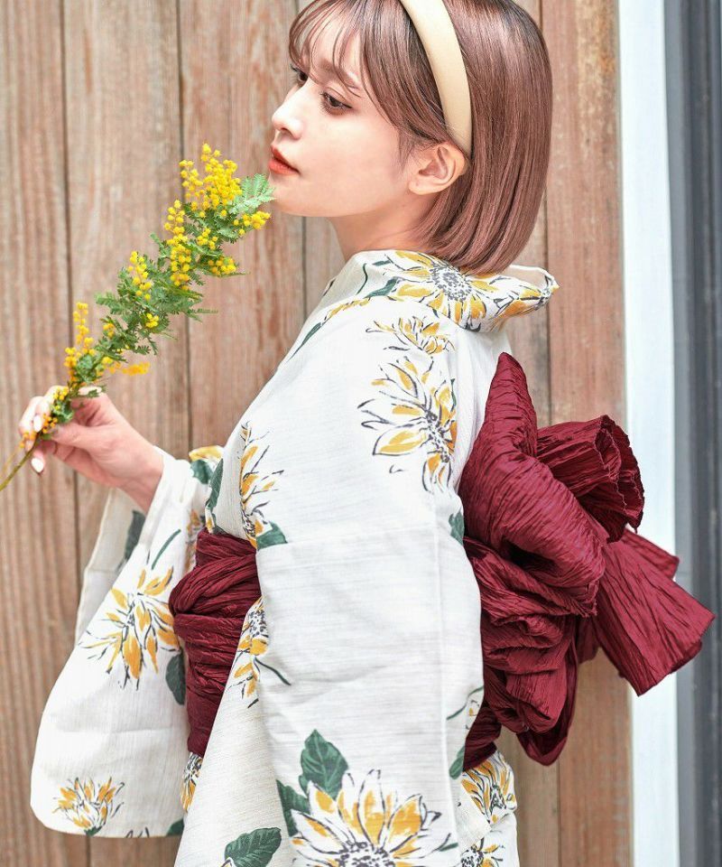はんなり向日葵しらべ】 Dita official 2025 浴衣 5点セット