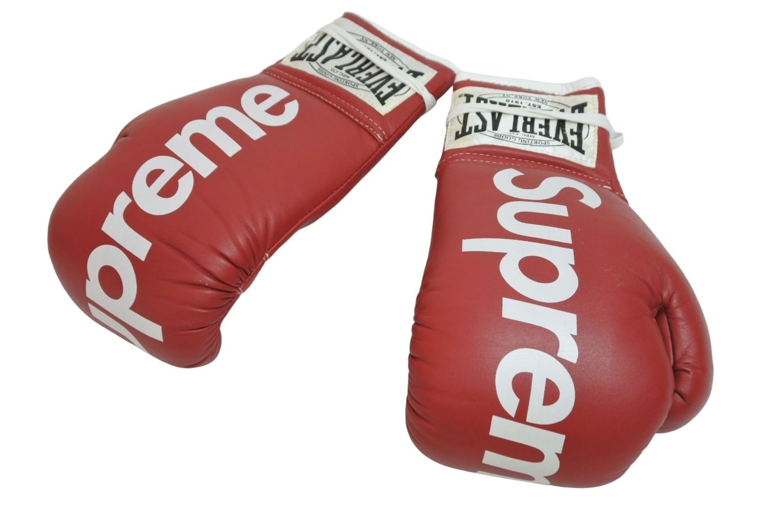 Supreme シュプリーム 08AW EVERLAST Boxing Glove エバーラストコラボ ボクシンググローブ レッド 美品 中古  53964