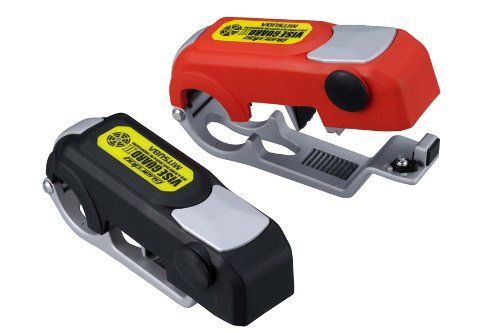 人気商品 バイスガードII ガードッグ スロットルロック バイク 110dB警報 傾斜センサー搭載 LED威嚇ランプ MITSUBA ミツバサンコーワ 高強度ボディ 携帯便利 ブラック BS-003B