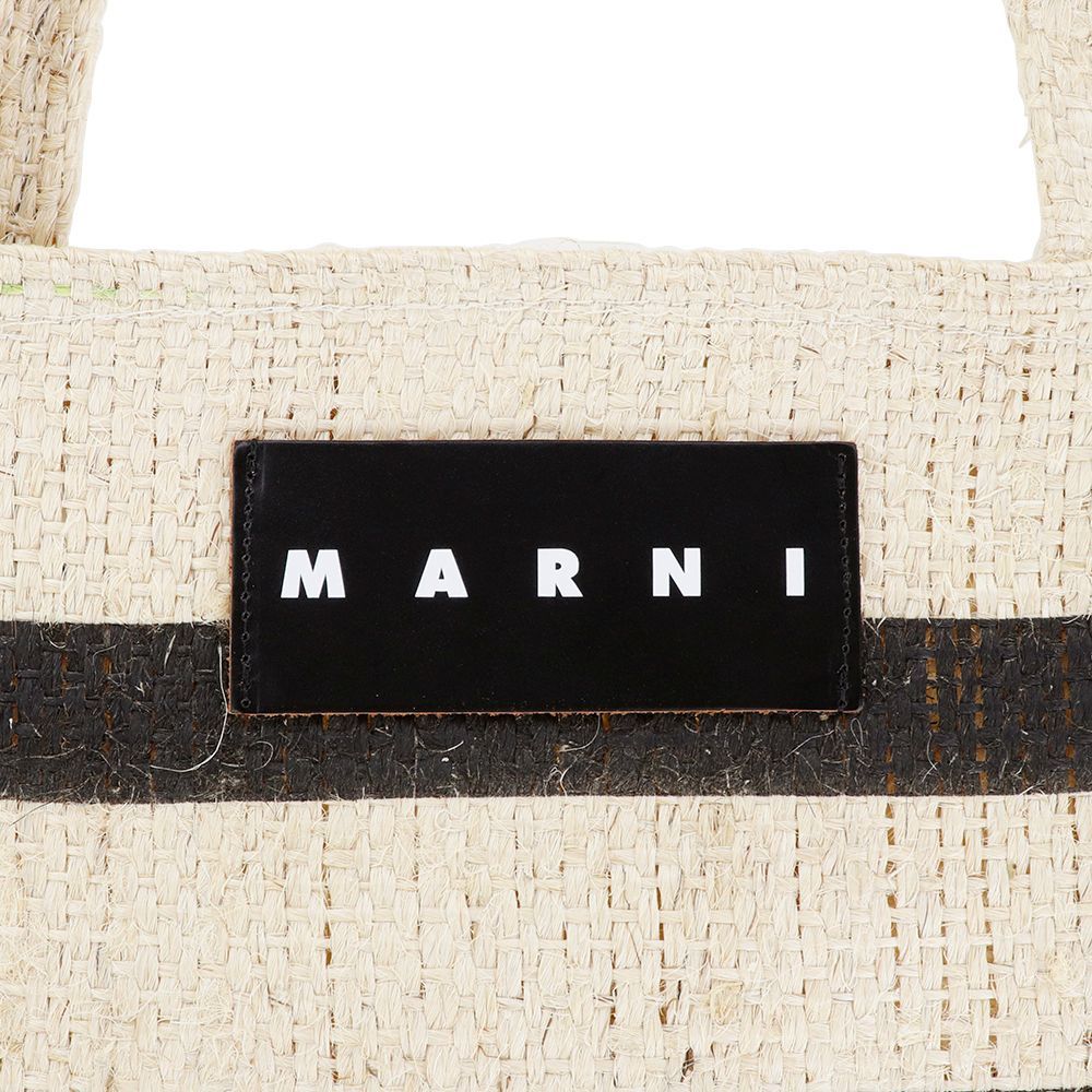 マルニ バッグ MARNI ストローバッグ カナパ スモール マルニフラワー
