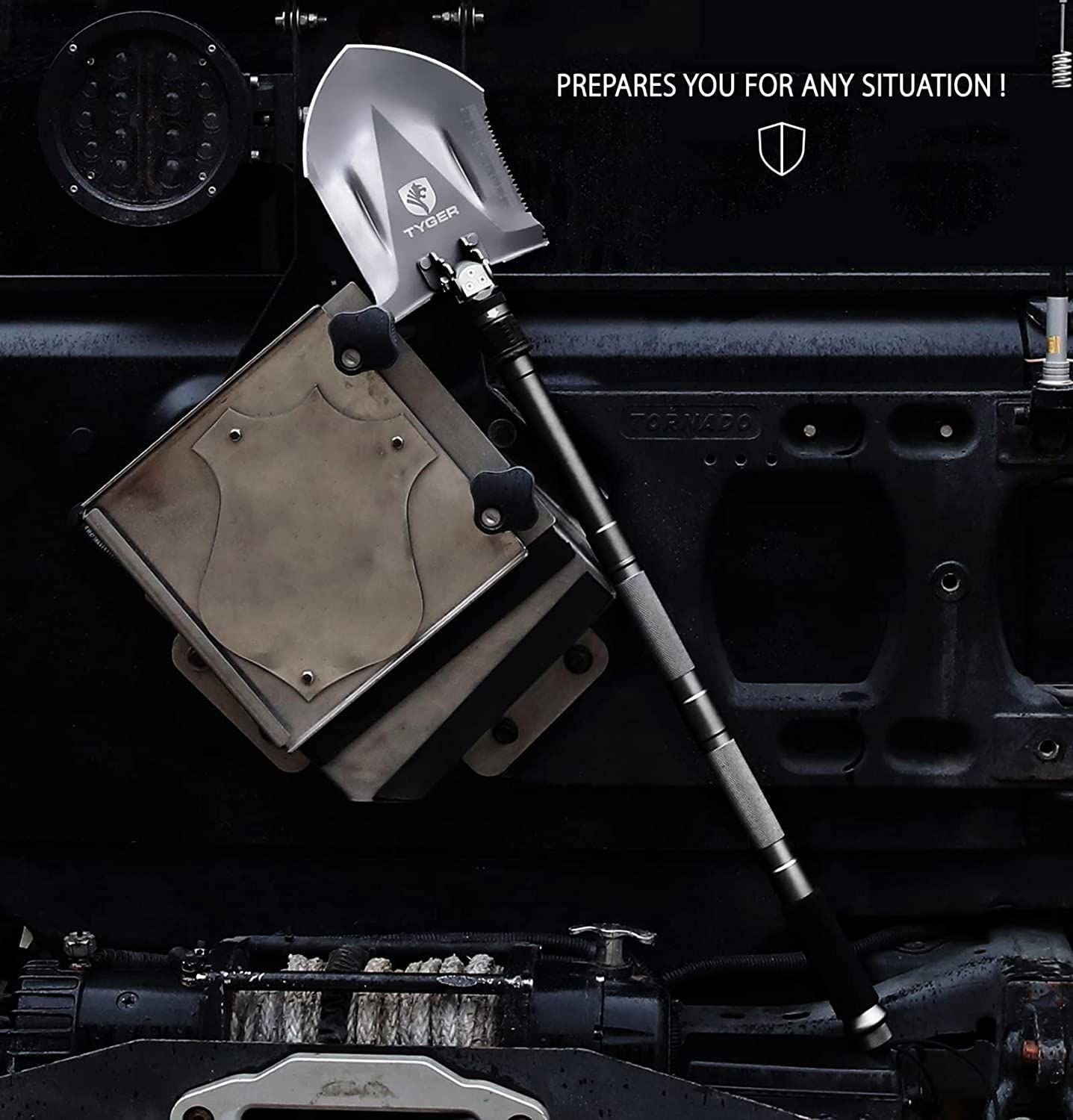 TG-SV8U3217 シャベル|ミリタリー|ヘビーデューティ|折りたたみコンパクトツール