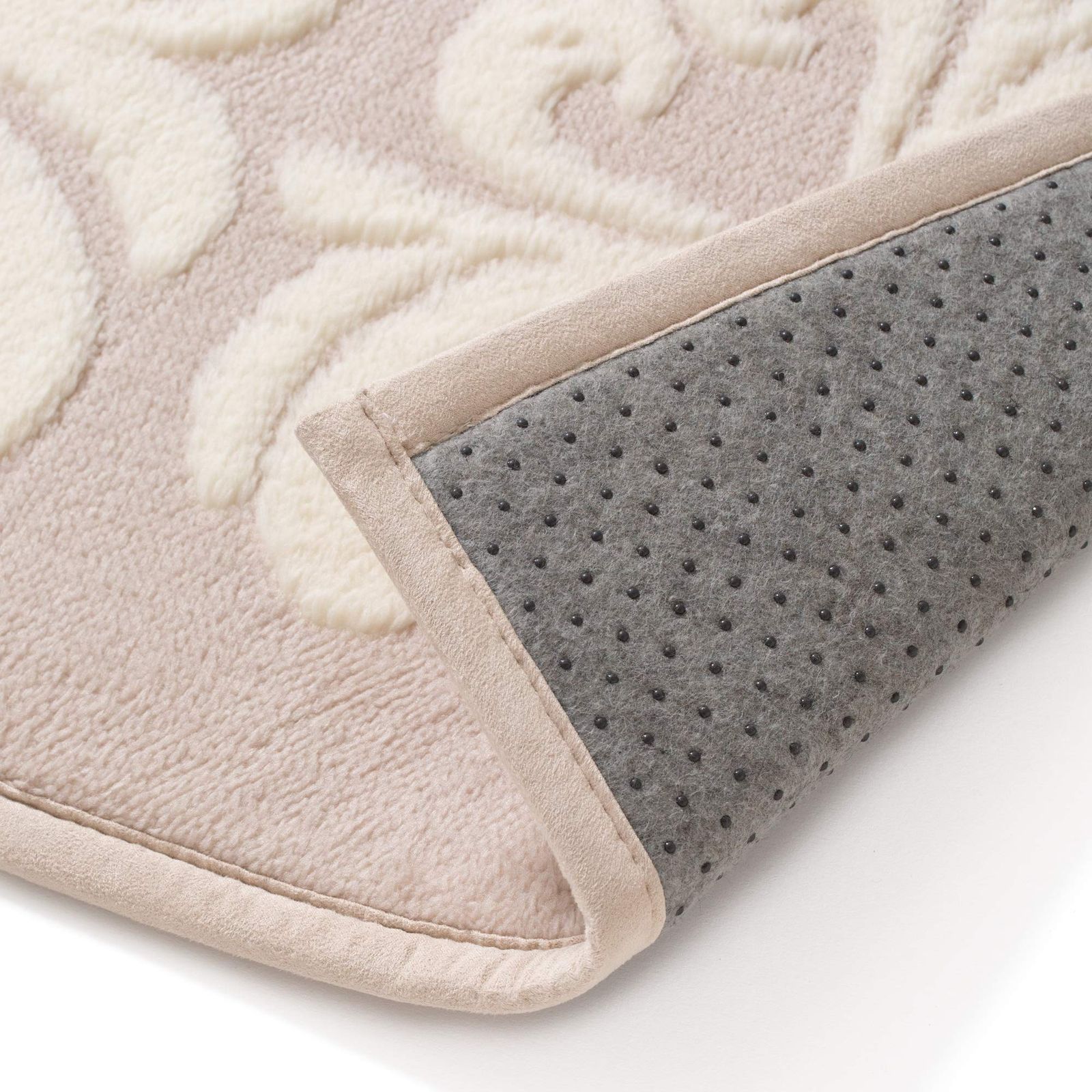 アイボリー×ライトベージュ 190×140cm