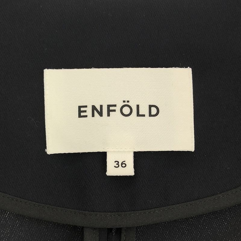 ENFOLD / エンフォルド | 2024SS | ASYMMETRY-JACKET ジャケット