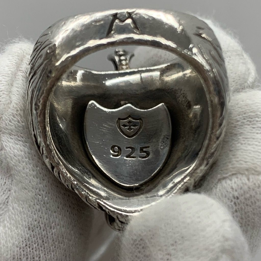 METALLIS SILVER925 RING 21号 メタリス スターリング シルバー