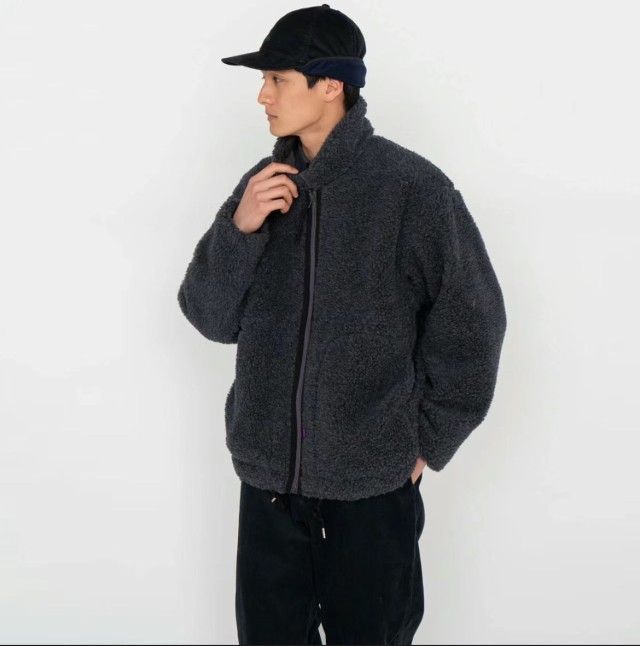 THE NORTH FACE ウールリバーシブル パープルレーベル リバーシブル