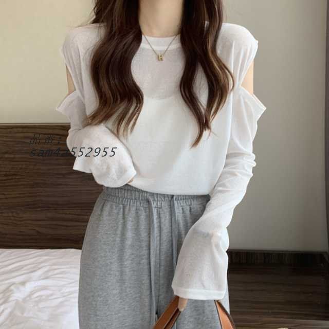 オープンショルダートップス キレセク