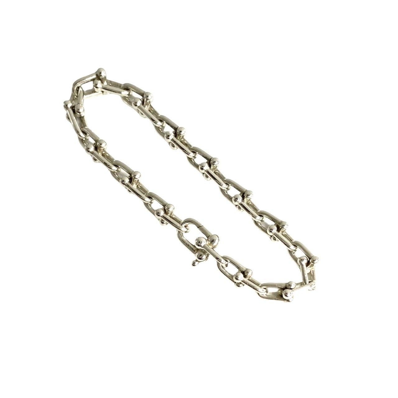 極 美品 レア TIFFANY&Co. ティファニー ハードウエア スモールリンク 