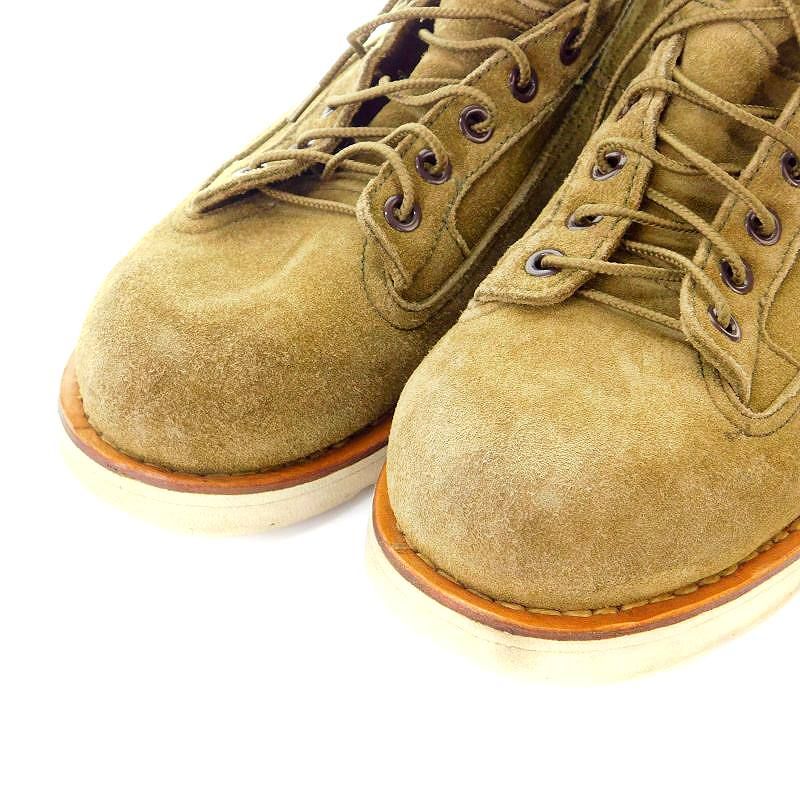 ビズビム VISVIM BEARD BOOTS FOLK レースアップブーツ スエード US10 ...