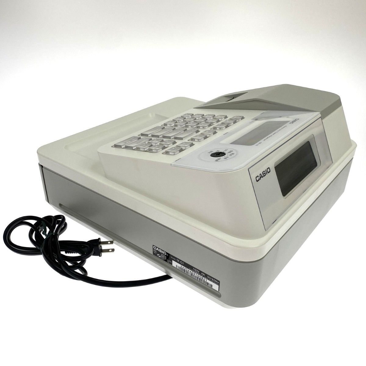 【動作確認済み】 CASIO 電子レジスター SE-G1 カシオ CASIO SE-G1 電子レジスター ユーザーガイド