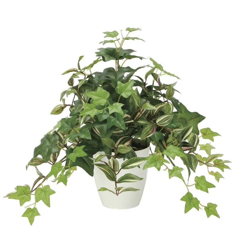 アートクリエイション Art Creation 光触媒 人工観葉植物 光の楽園 ミックスアイビー 2351A85
