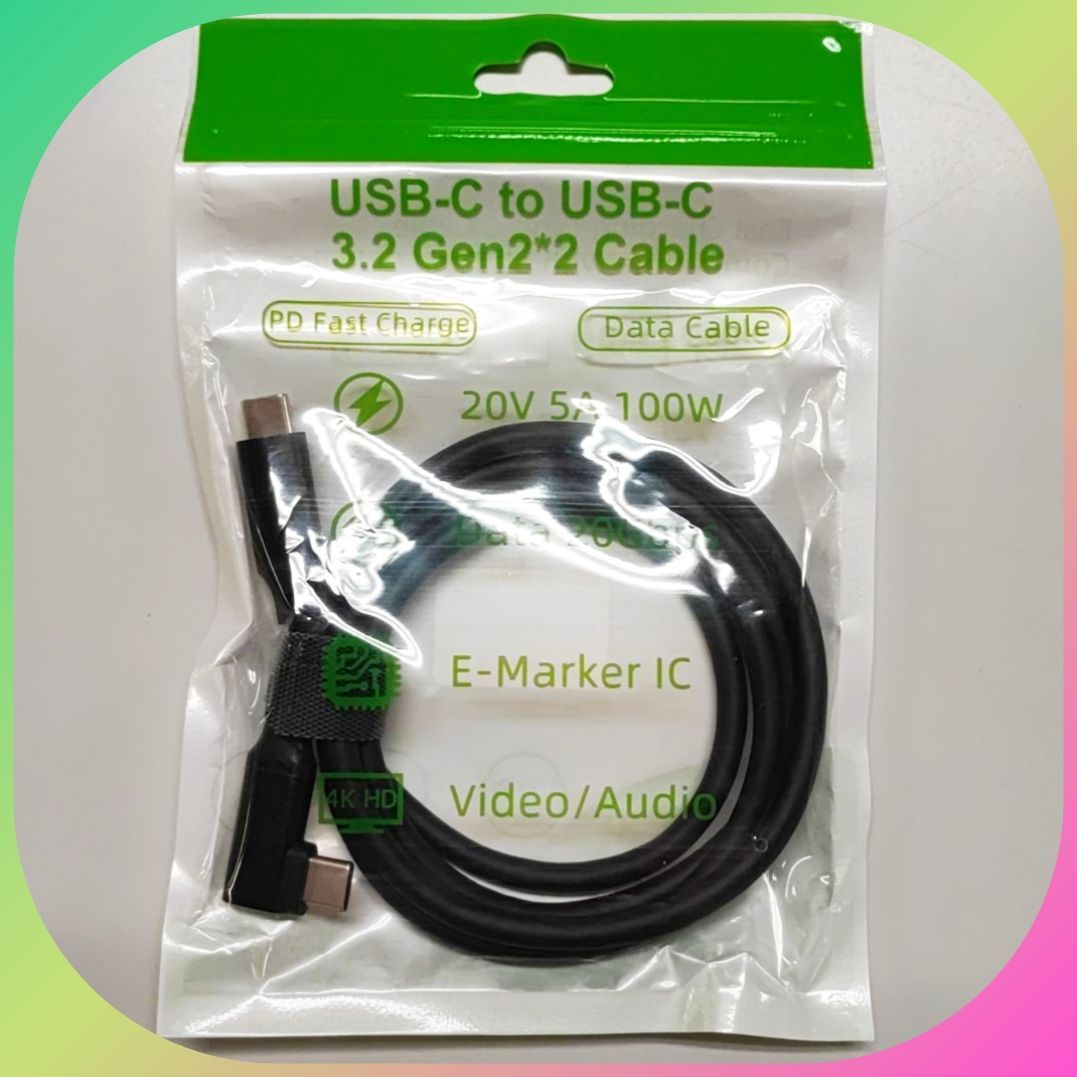 USB 3.2 gen 2 Type-C to Type-C ケーブル 1m - メルカリShops