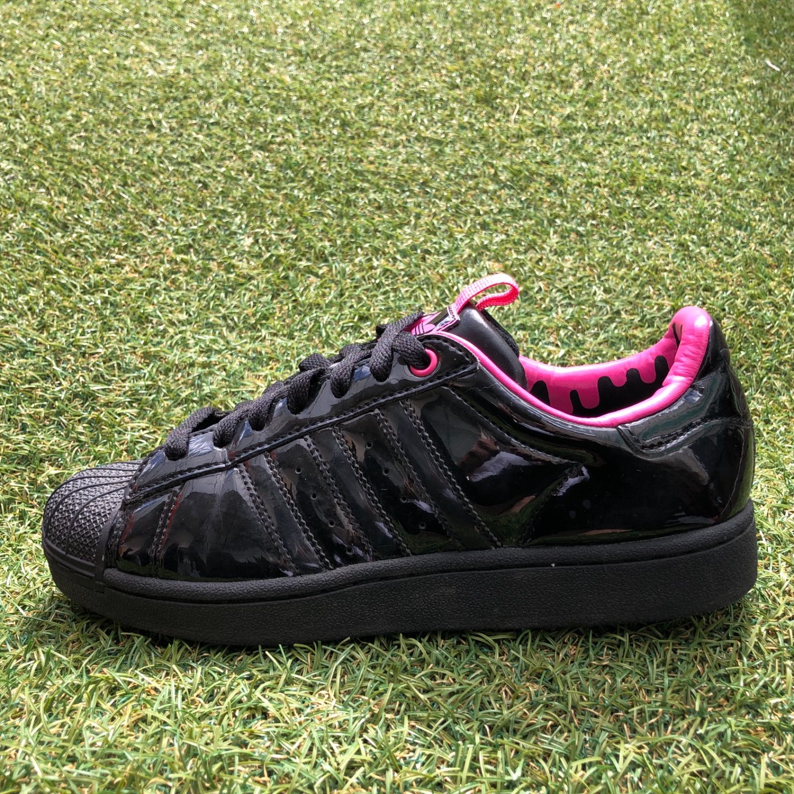 美品24 adidas アディダス スーパースター きゃりーぱみゅぱみゅA216
