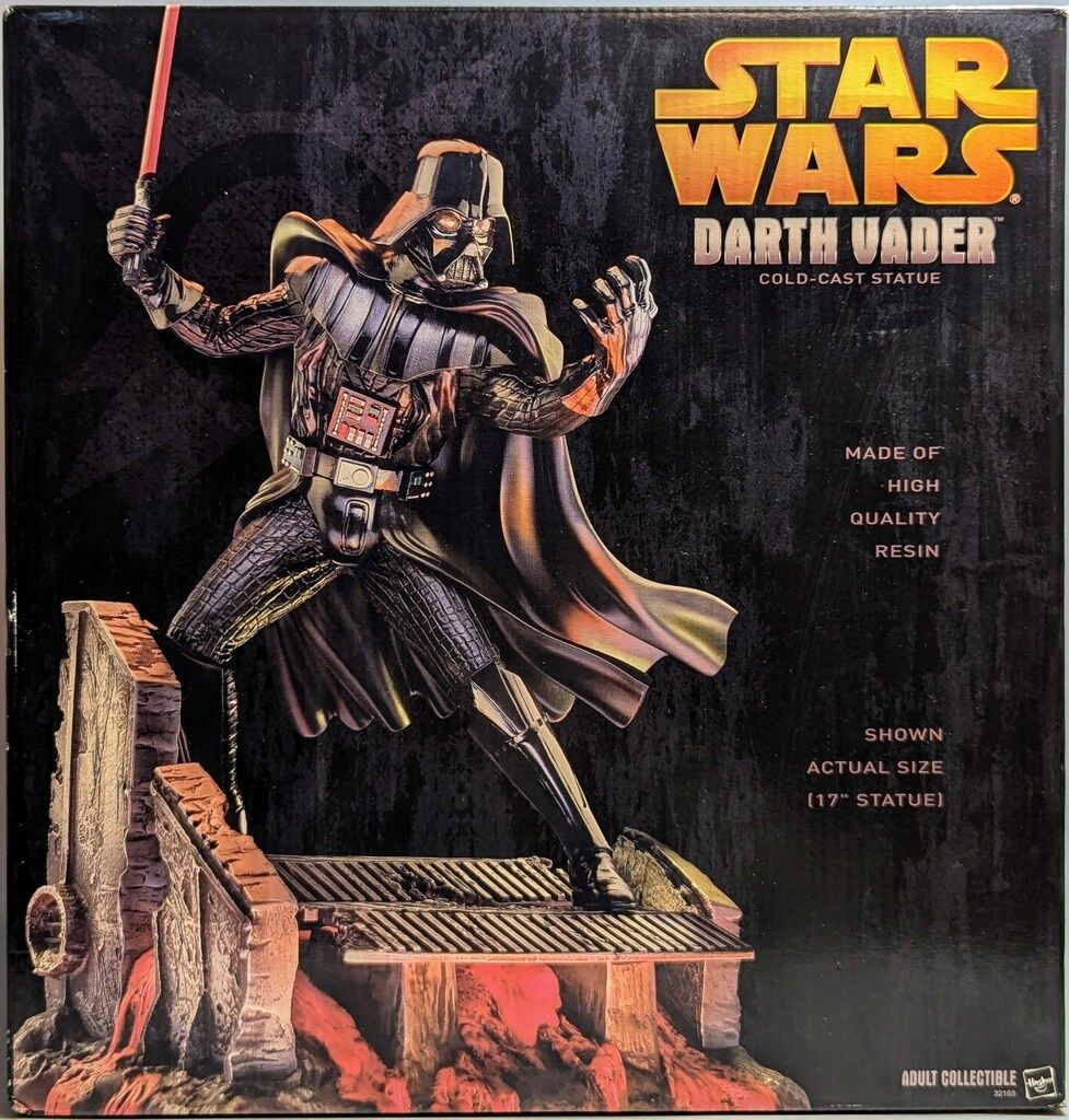 HASBRO COLD CAST STATUE DARTH VADER 17インチ