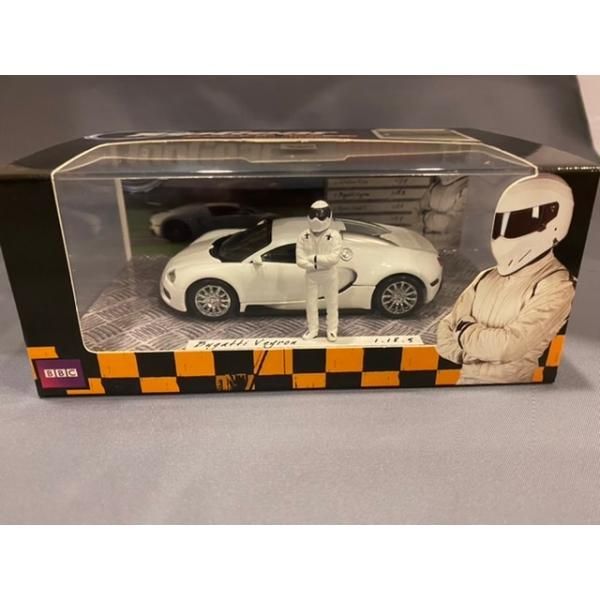 Bugatti Veyron White Top Gear MINICHAMPS 新品未使用 1/43ミニカー