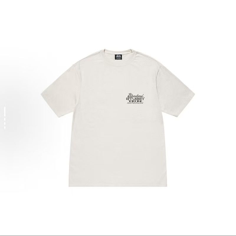 Stüssy ロゴプリント ★ユニセックス★ホワイト STUSSY ステューシー ホワイトTシャツ Mサイズ ロゴプリント