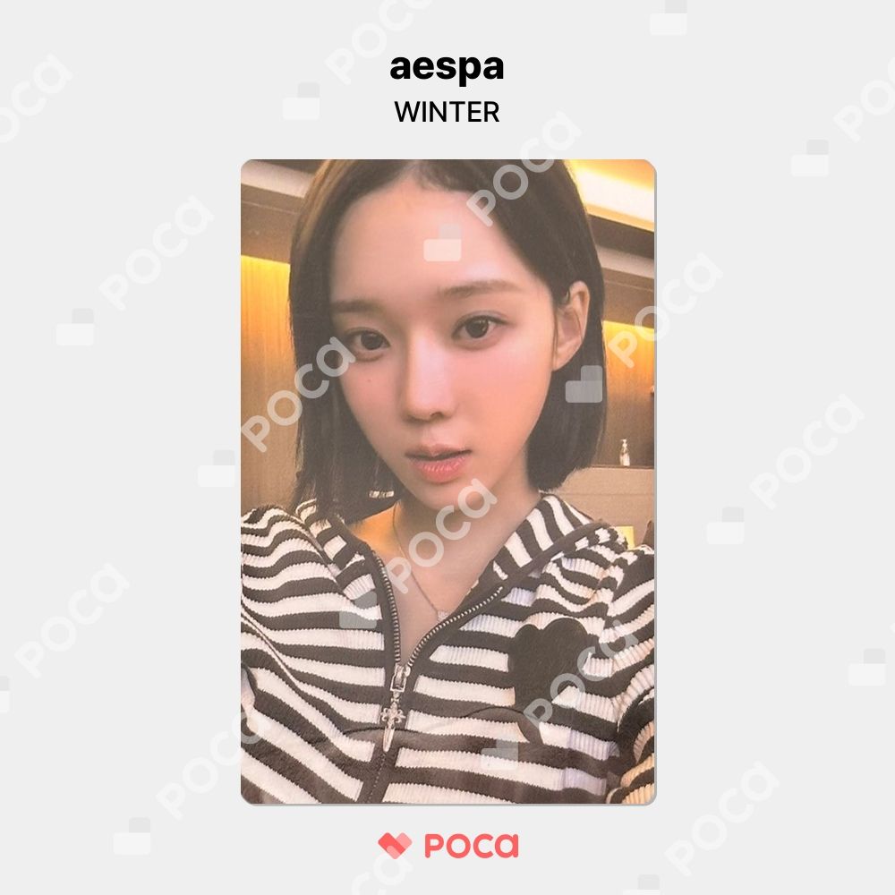 aespa ウィンター トレカ　ポップアップ ラキドロMY first page aespa ウィンター トレカ ポップアップ ラキドロMY first page