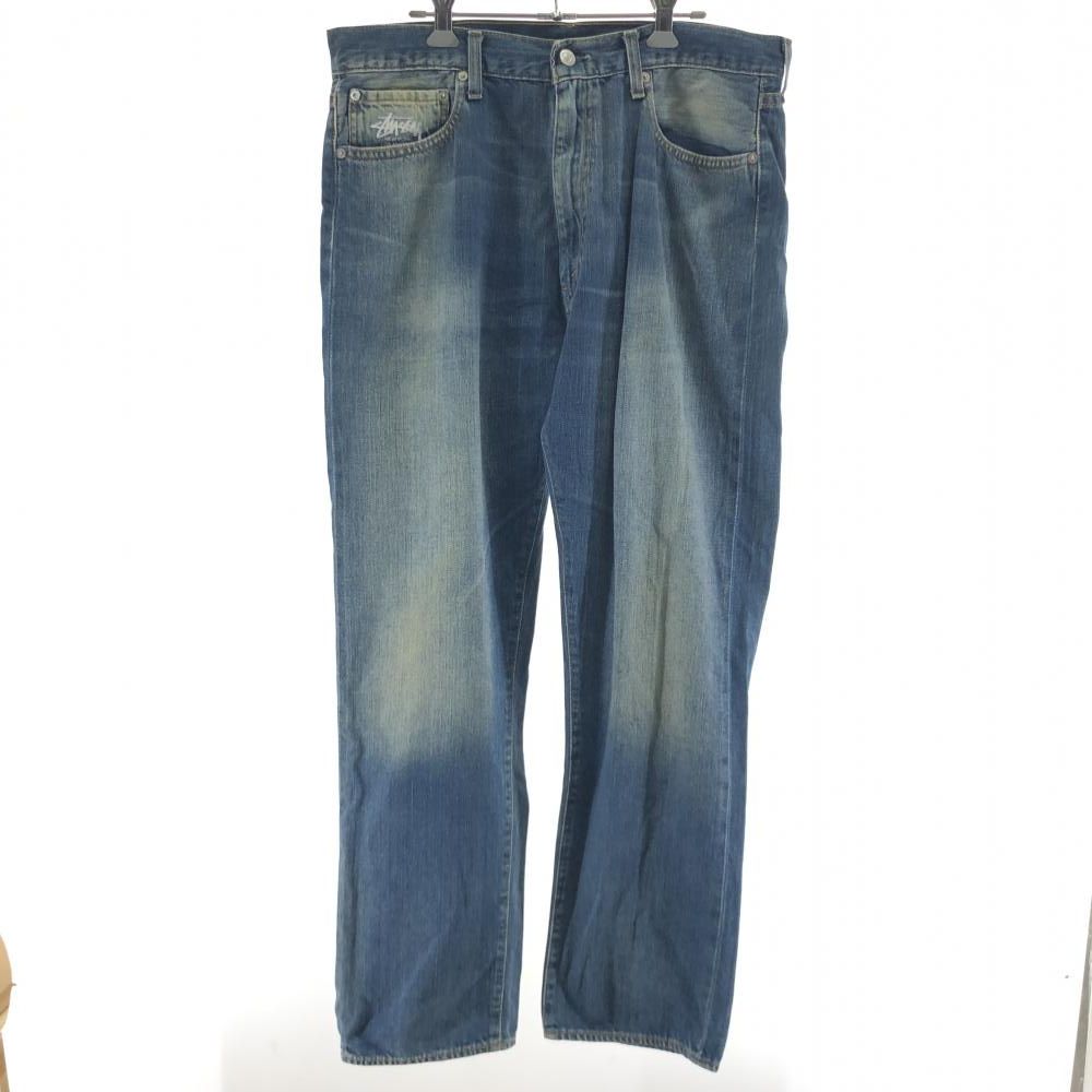 中古】STUSSY × Levi's 505 デニムパンツ W34 50567