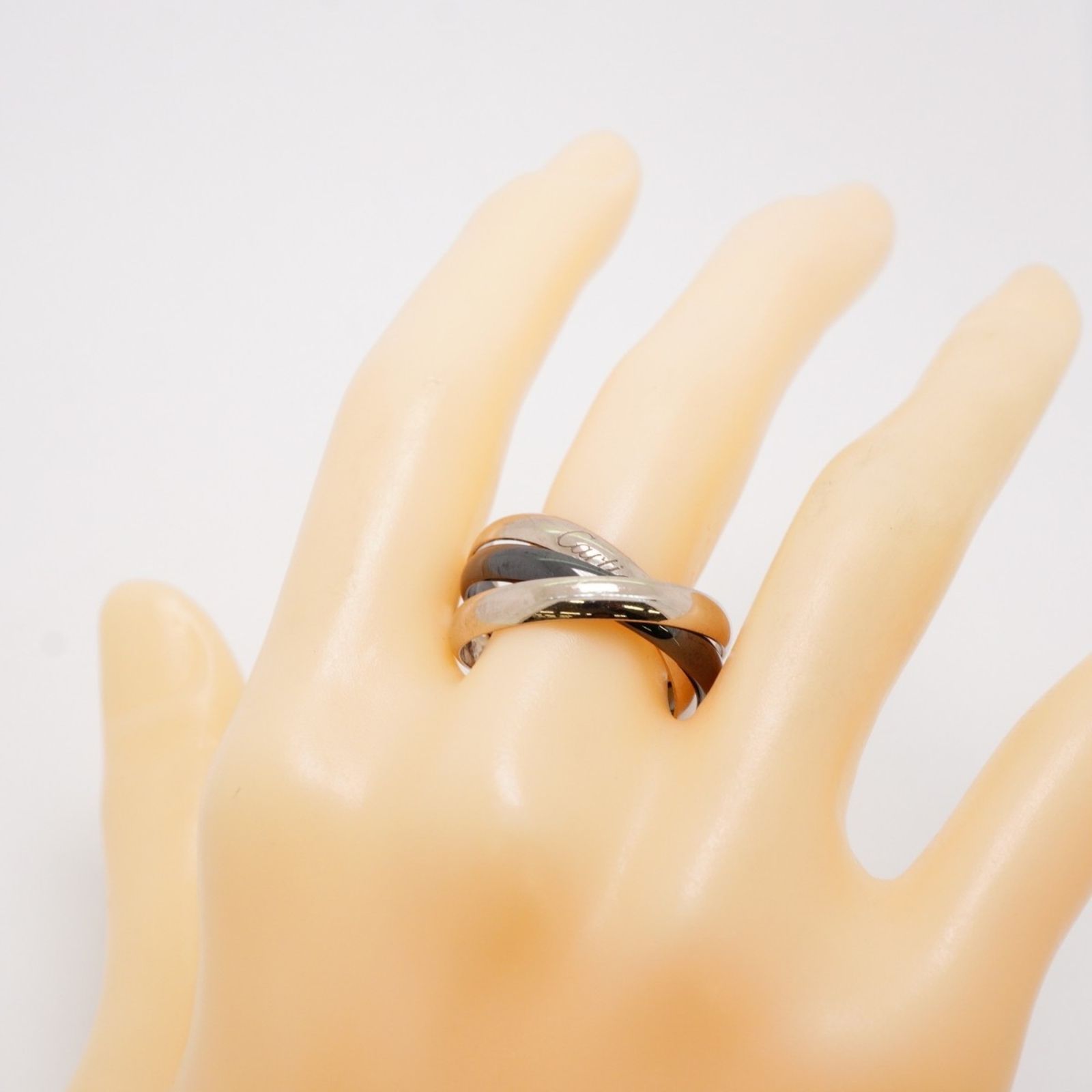 カルティエ(Cartier) カルティエ リング トリニティ K18WG