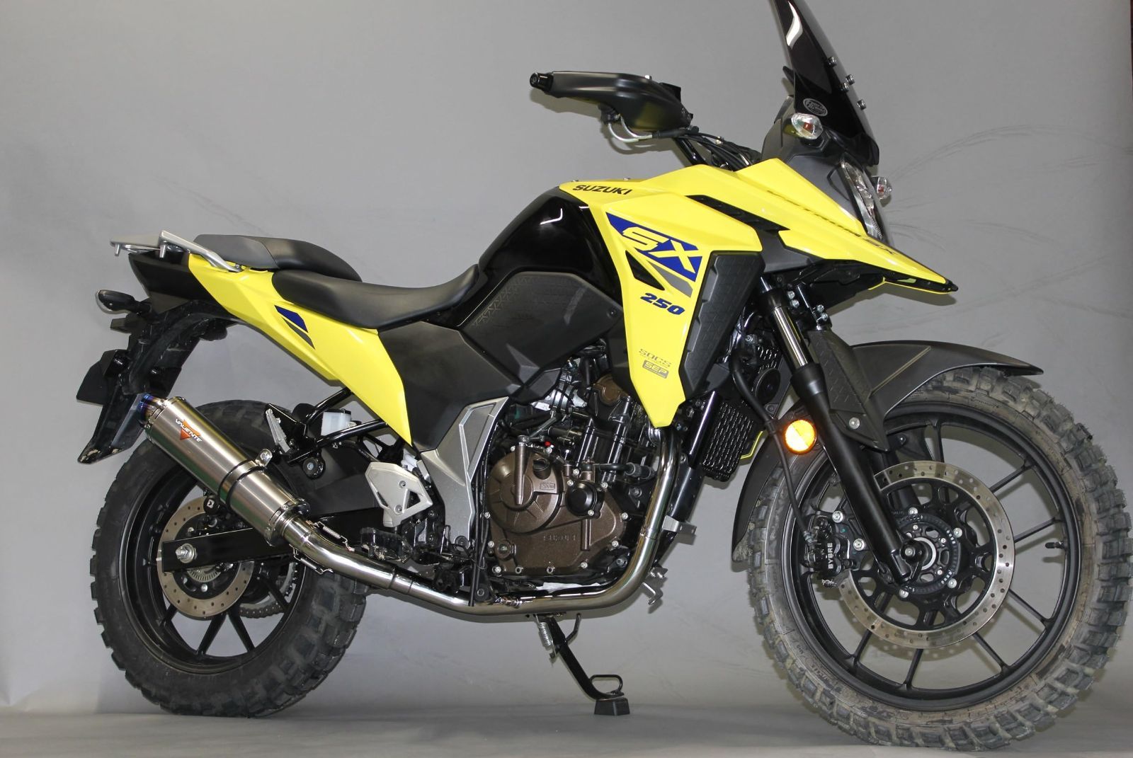 Valiente Vストローム250SX マフラー 8BK-EL11L アレグリア チタン