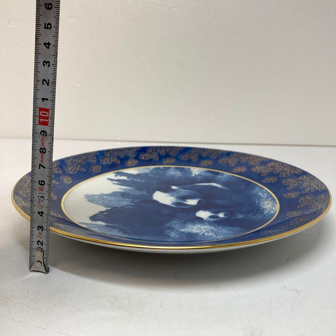 マイセン 2017年イヤープレート共箱「ジャイアントパンダ」直径