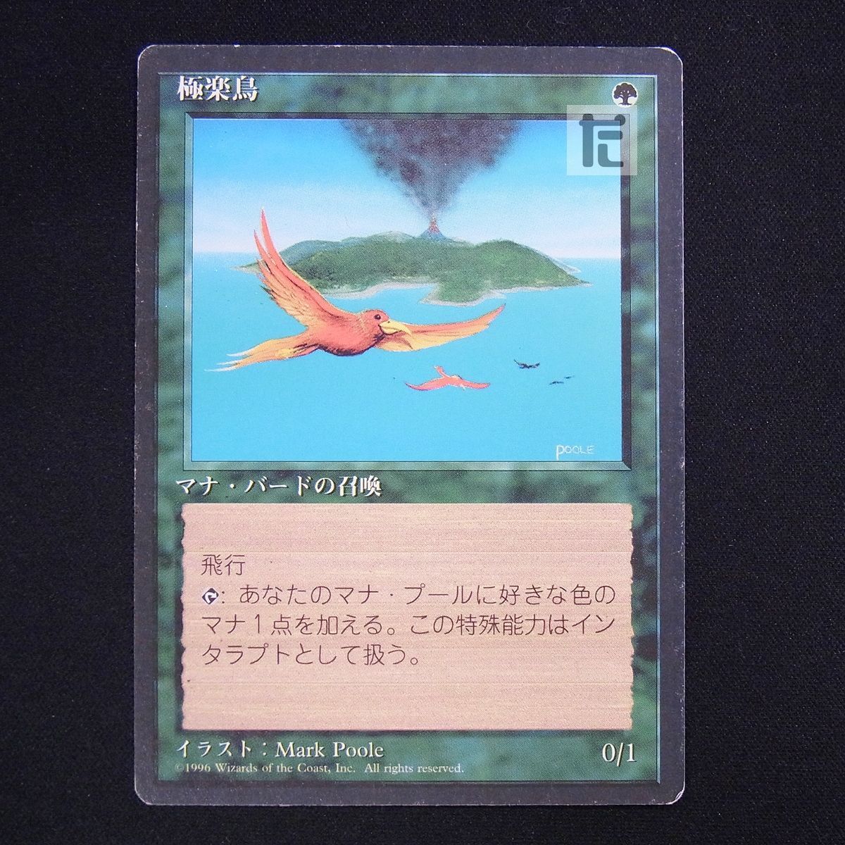 逸品】 極楽鳥/Birds of Paradise 第４版 日本語 黒枠 マジック：ザ