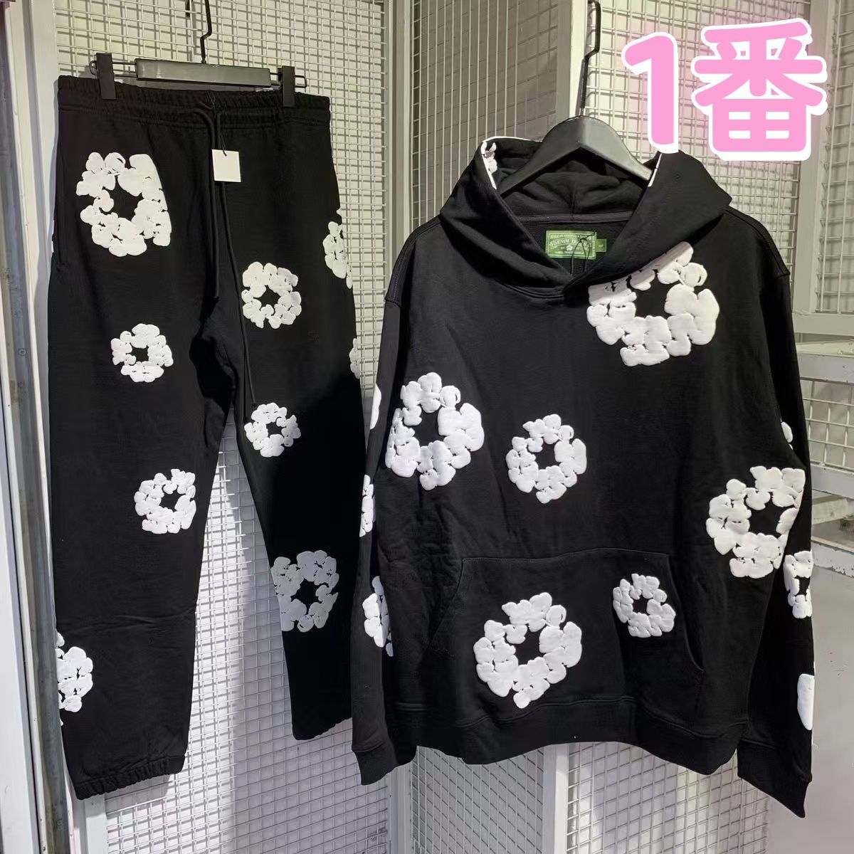 UK USドリル セットアップ 【上下別売り可】 y2k trapstar