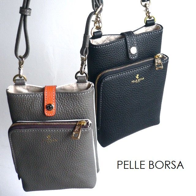 PELLE BORSA ペレボルサ ポシェット ショルダーバッグ Reinette Goods