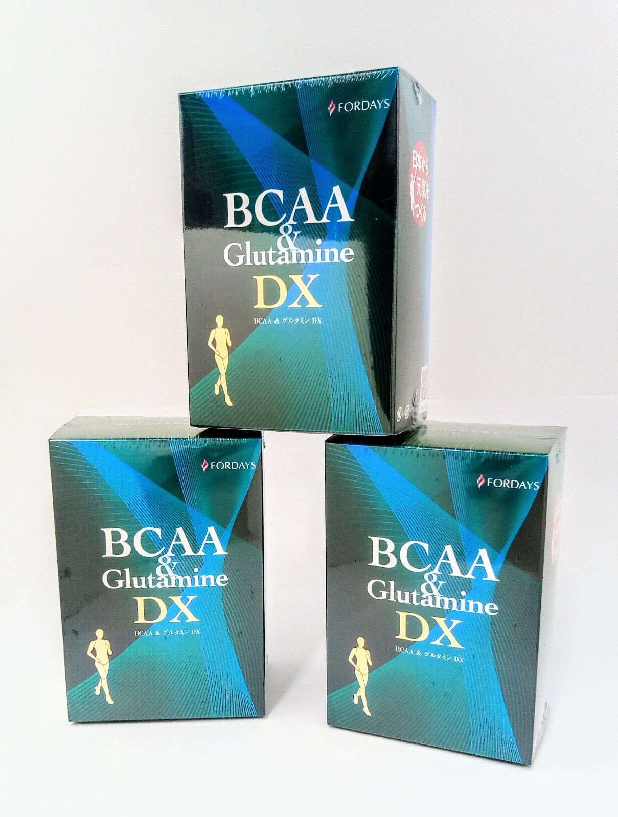 フォーデイズ BCAA＆グルタミン DX マスカット味 30本×3箱セット 賞味期限：2025.01.24-2025.01.28