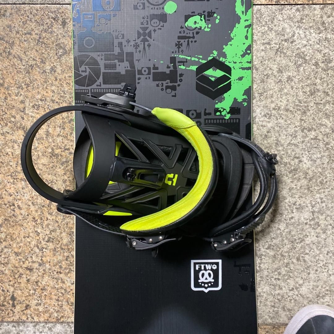 FTWO BLACK DECK ブラックデッキ 141cm ビンディングセット FTWO BLACK DECK ブラックデッキ 141cm ビンディングセット FTWO
