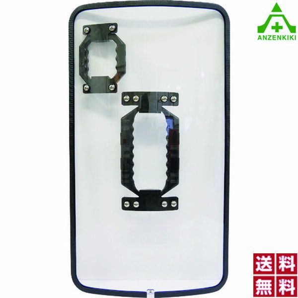 透明防護楯 830×410mm JCT-80G (個人宅配送不可/代引き決済不可)　　防犯用品 送料無料