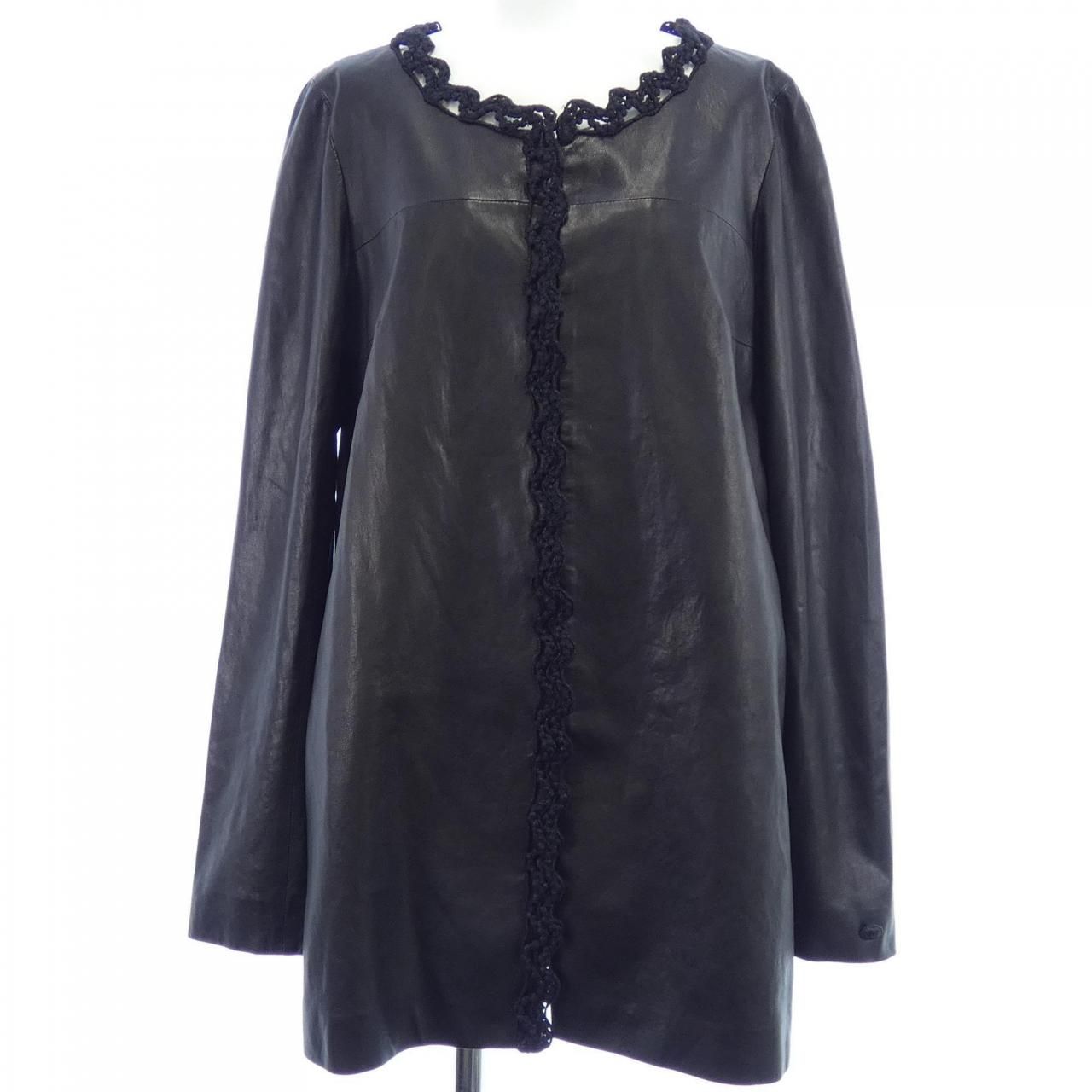 シャネル CHANEL P35591C00082 09A レザージャケット