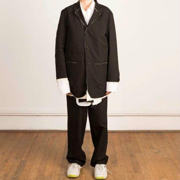 CAMIEL FORTGENS 18AW LONG SUIT JACKET M - メルカリ