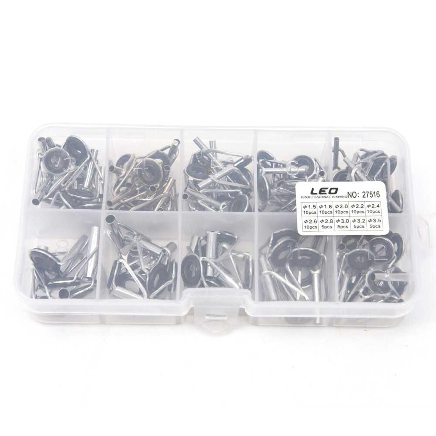 フィッシング 新品 zmart ロッドガイド 80個 セット ステンレス 釣り
