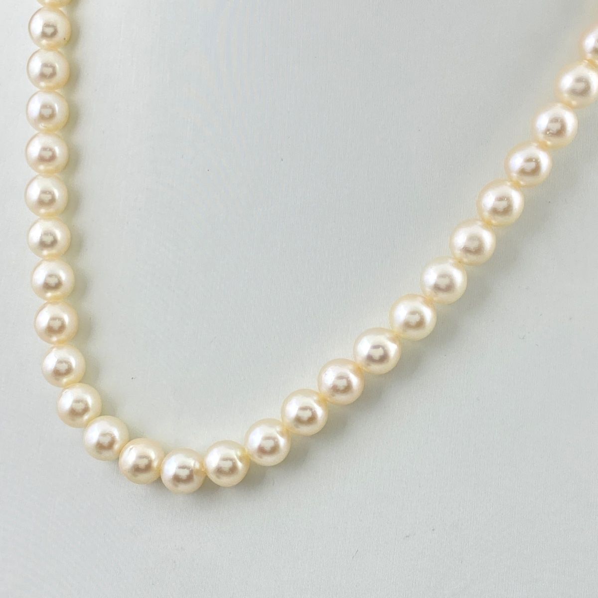 タサキ TASAKI パール デザインネックレス シルバー 真珠