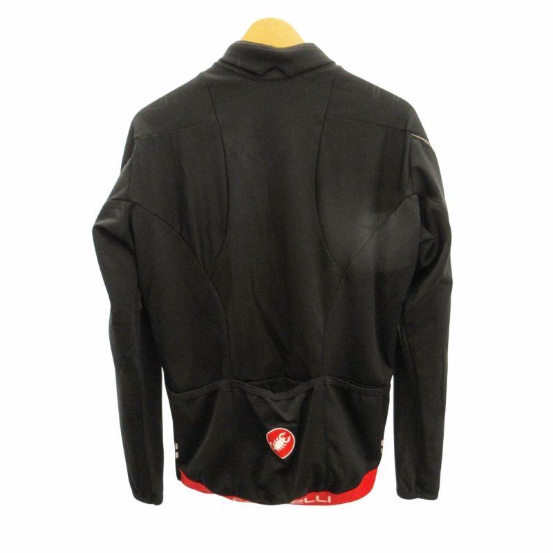 美品 CASTELLI カステリ ロッソコルサ サイクルジャケット ブルゾン 美品 CASTELLI カステリ ロッソコルサ サイクルジャケット ブルゾン