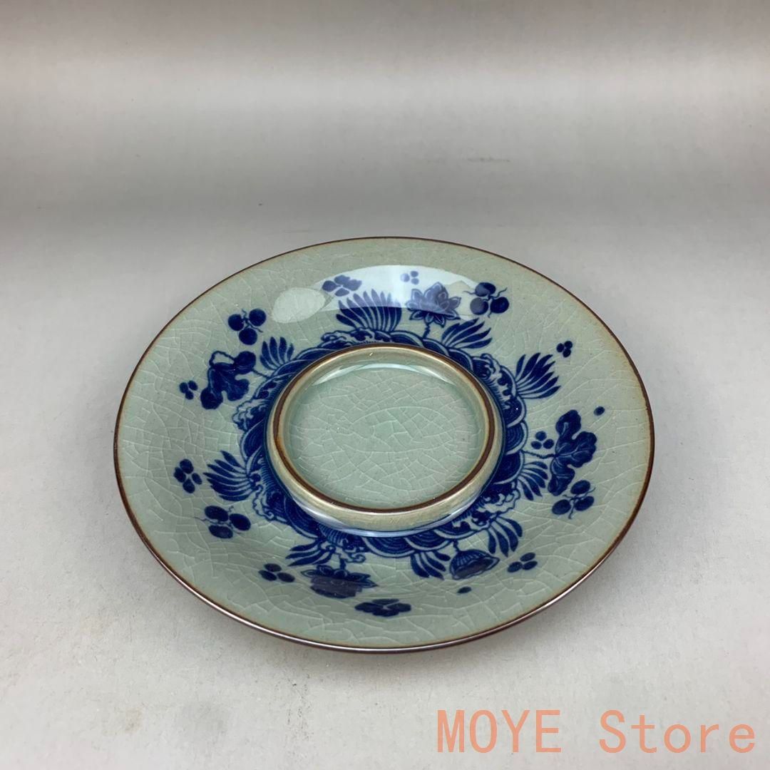 清光緒鯖牡丹蓋缶 景徳鎮 陶磁器 装飾品 現代工芸品 美術品 置物 中国茶器 景徳鎮 陶磁器 鯖藻紋開片三才蓋碗 茶道具 工芸品 置物