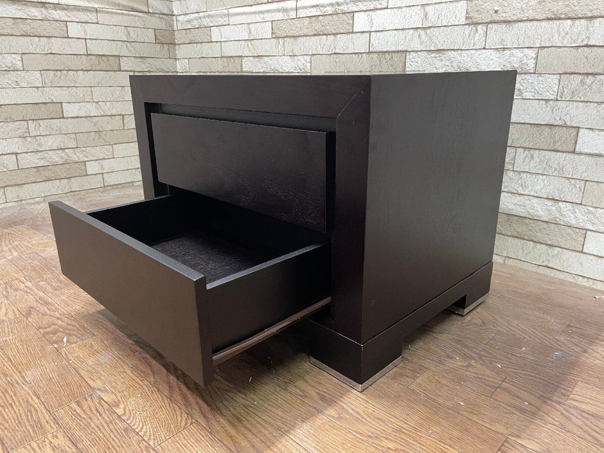 ● クラスティーナ SOLIDUSソリダス サイドテーブル ナイトテーブル ミニチェスト サイドチェスト シンプルモダン IDC大塚家具 畑1129