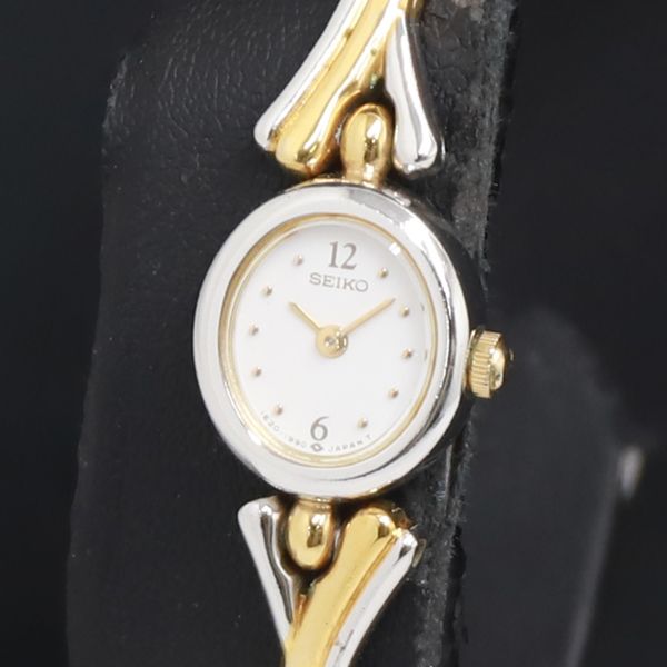 超美品 SEIKO セイコー 1E20-6130 バングルウォッチ 稼働品 楽天市場】セイコー バングルウォッチ 1E20-6130 クォーツ 時計