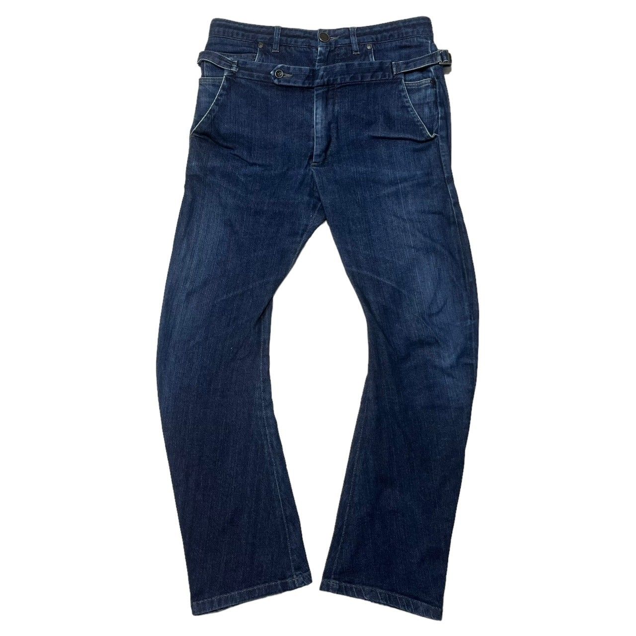 JOHN GALLIANO(ジョンガリアーノ) 00's double waist denim pants