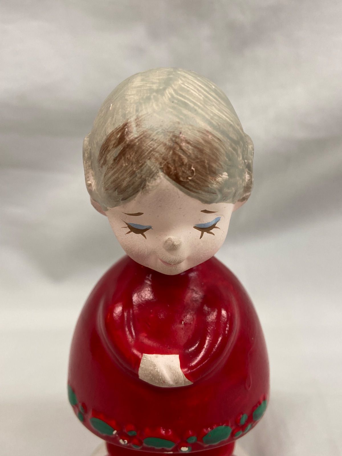 高島屋「ローズちゃん」置物 昭和レトロ ２点 昭和レトロ 高島屋 ローズちゃん 置物 (帽子欠品) ビンテージ